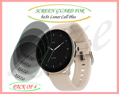 XAZE Screen Guard for boAt Lunar Call Plus Smartwatch(Pack of 4)