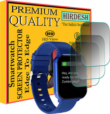 hirdesh Screen Guard for pTron Force X11(Pack of 3)