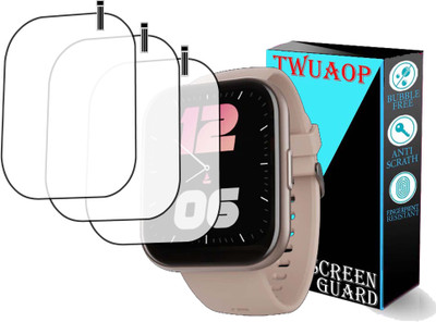 TWUAOP Screen Guard for BOAT WAVE ACTIVE SMARTWATCH(Pack of 3)