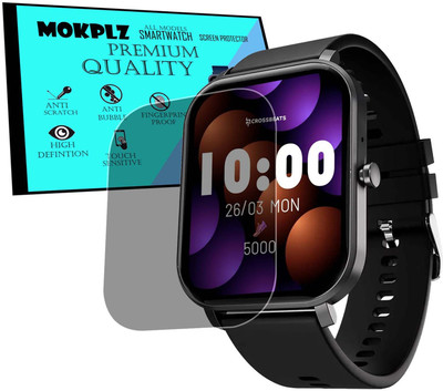 MOKPLZ Screen Guard for CROSSBEATS IGNITE PINGG SMARTWATCH(Pack of 1)