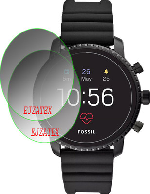ejzatex Screen Guard for FOSSIL Q EXPLORIST GEN 4 SMARTWATCH(Pack of 2)