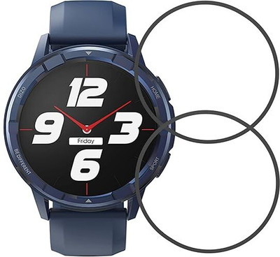 Aaruteck Screen Guard for Dizo Watch R Talk Go Smart Watch Screen Gaurd(Pack of 2)