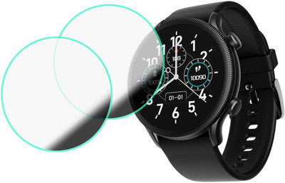 MOKPLZ Screen Guard for BOAT LUNAR SPACE PLUS SMARTWATCH(Pack of 2)