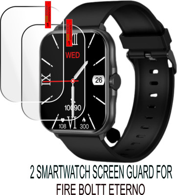 ICROMECK Screen Guard for Fire Boltt Eterno SMARTAWTCH(Pack of 2)