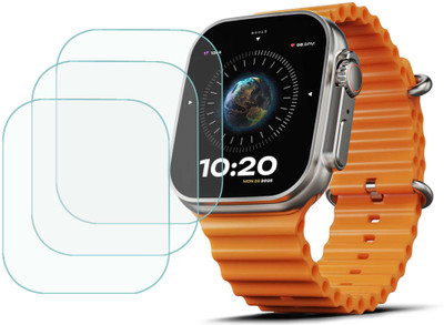 MOKPLZ Screen Guard for BOULT CROWN SMARTWATCH(Pack of 3)