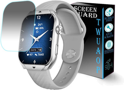 TWUAOP Screen Guard for BEATXP UNBOUND CURV SMARTWATCH(Pack of 1)