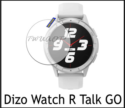 TWUAOP Screen Guard for DIZO WATCH R TALK GO(Pack of 1)