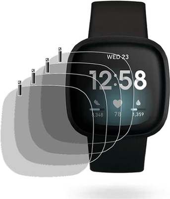 XAZE Screen Guard for Fitbit Versa 4 Smartwatch(Pack of 4)
