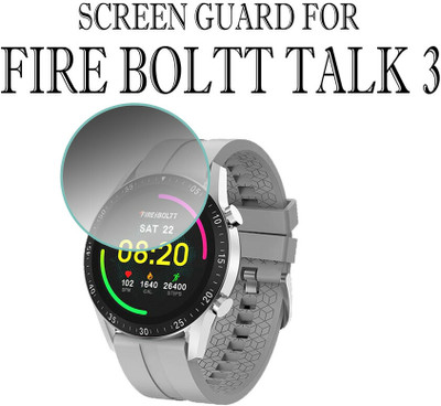 YCHROZE Screen Guard for Fire Boltt Talk 3 32.5MM(Pack of 1)