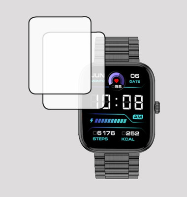 EJZATI Screen Guard for FIRE BOLTT ENCORE SMARTWATCH, SCREEN GUARD(Pack of 2)