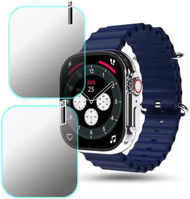 MOKPLZ Screen Guard for PEBBLE CREST 2.02 SMARTWATCH(Pack of 2)