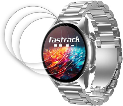 ARBAN Tempered Glass Guard for Fastrack Astor FR2 Pro 1.43 inch Smartwatch Screen Protector | Anti-Scratch | Edge to Edge Full Coverage | 9H Hardness | Screen Guard(Pack of 3)