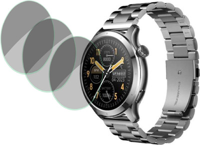 XAZE Screen Guard for Noise NoiseFit Mettle Smartwatch(Pack of 3)