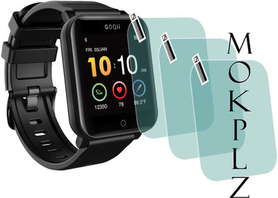 MOKPLZ Screen Guard for GOQII SMART VITAL(Pack of 3)