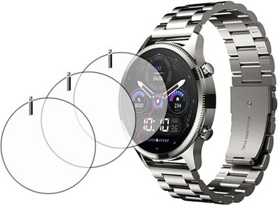 MOKPLZ Screen Guard for NOISE NOISEFIT HALO PLUS SMARTWATCH(Pack of 3)