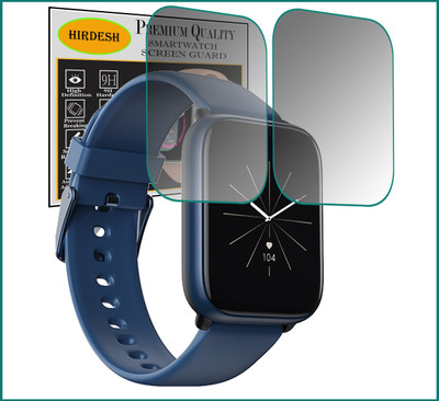 hirdesh Screen Guard for DIZO Watch D Sharp(Pack of 2)