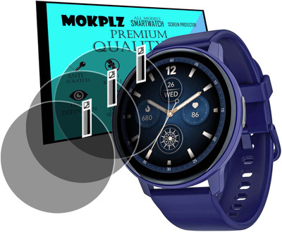 MOKPLZ Screen Guard for BOAT LUNAR CALL PRO SMARTWATCH(Pack of 3)