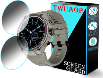 TWUAOP Screen Guard for ALT WOKE SMARTWATCH(Pack of 2)