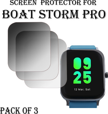 EJZATI Screen Guard for BOAT STORM PRO SMARTWATCH(Pack of 3)