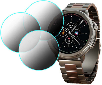 MOKPLZ Screen Guard for BOULT CROWN R SMARTWATCH(Pack of 3)