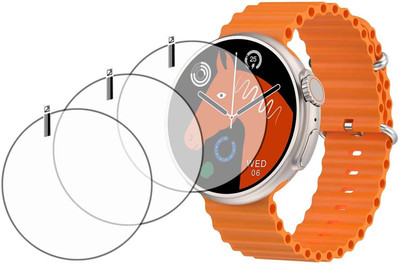 MOKPLZ Screen Guard for FIRE BOLTT CYCLONE SMARTWATCH(Pack of 3)