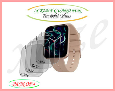XAZE Screen Guard for Fire Boltt Celcius Smartwatch(Pack of 4)