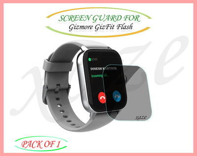 XAZE Screen Guard for Gizmore GizFit Flash Smartwatch(Pack of 1)