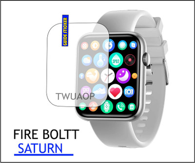 TWUAOP Screen Guard for FIRE BOLTT SATURN(Pack of 1)