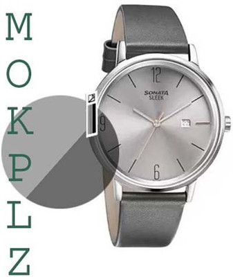 MOKPLZ Screen Guard for SONATA SLEEK ANALOG GREY DIAL(Pack of 1)