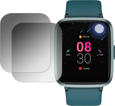 EJZATI Screen Guard for Boat Storm SmartWatch, SCREEN TEMPERED(Pack of 2)