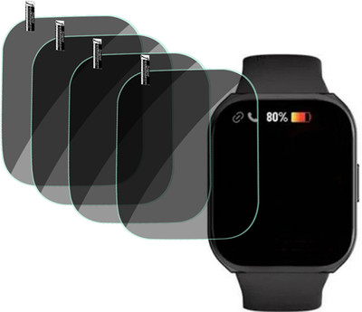 XAZE Screen Guard for Fastrack revolt fs1 plus(Pack of 4)