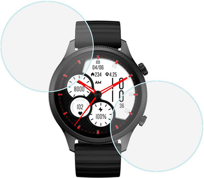 MOKPLZ Screen Guard for NOISEFIT EVOLUE 4 SMARTWATCH(Pack of 2)