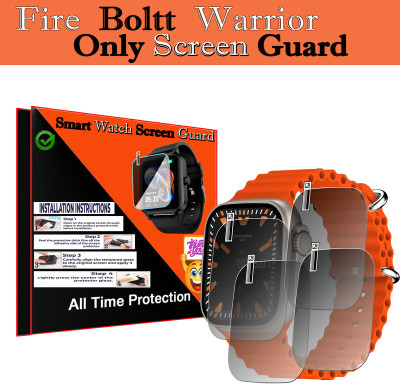 daffin Screen Guard for Fire-Boltt Warrior(Pack of 4)