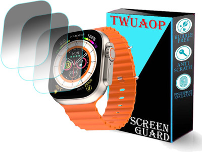 TWUAOP Screen Guard for HAMMER ACE ULTRA SMARTWATCH(Pack of 3)
