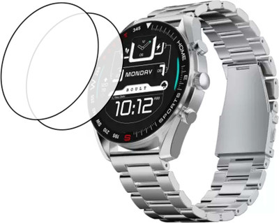 TWUAOP Screen Guard for BOULT MIRAGE SMARTWATCH(Pack of 2)