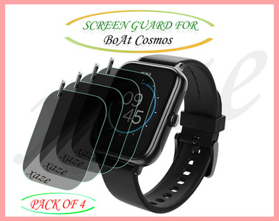 XAZE Screen Guard for boAt Cosmos Smartwatch(Pack of 4)