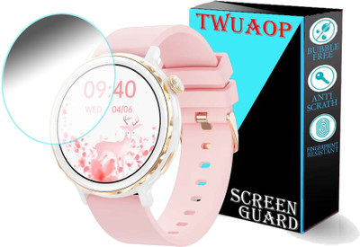 TWUAOP Screen Guard for PEBBLE DIVA SMARTWATCH(Pack of 1)