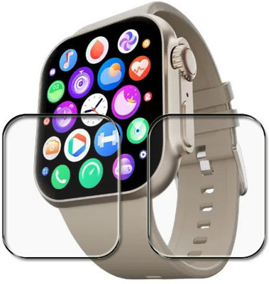 tombik Screen Guard for fg65-Fire Boltt Gladiator Smartwatch(Pack of 2)