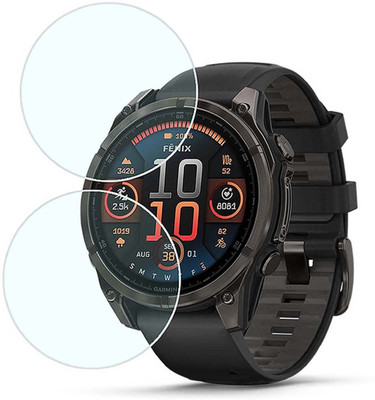 HANS LSR Screen Guard for Garmin FENIX 8 Pro Smartwatch(Pack of 2)
