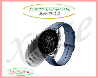 XAZE Screen Guard for Xiaomi Watch S2 Smartwatch(Pack of 4)
