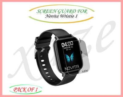 XAZE Screen Guard for Novita Wristio 1 Smartwatch(Pack of 1)