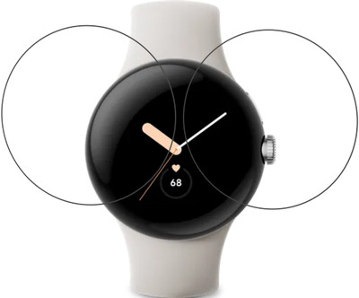 DVTECH Screen Guard for (PO2) Google Pixel Watch LTE(Pack of 2)
