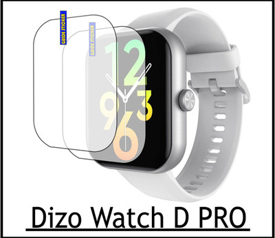 TWUAOP Screen Guard for DIZO WATCH D PRO(Pack of 2)