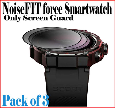 daffin Screen Guard for NoiseFit Force(Pack of 3)
