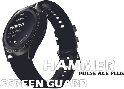 S9HUB Screen Guard for HAMMER PULSE ACE PLUS SMARTWATCH(Pack of 2)