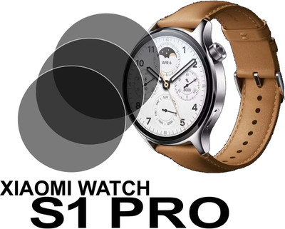 TWUAOP Screen Guard for XIAOMI WATCH S1 PRO(Pack of 3)