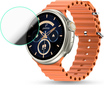 MOKPLZ Screen Guard for PEBBLE FORTE SMARTWATCH(Pack of 1)