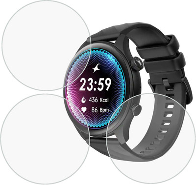 MOKPLZ Screen Guard for FASTRACK VIVID PRO SMARTWATCH(Pack of 3)