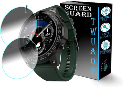 TWUAOP Screen Guard for NOISEFIT VENTURE SMARTWATCH(Pack of 2)