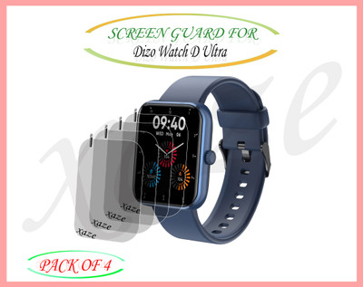 XAZE Screen Guard for Dizo Watch D Ultra Smartwatch(Pack of 4)
